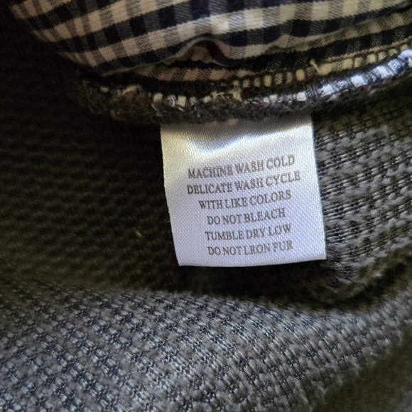 Properly Tied Men's Gray Fleece Pull Over Sweater -XXL - Picture 6 of 8